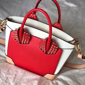 CHRISTIAN LOUBOUTIN Calfskin Small Eloise Tote